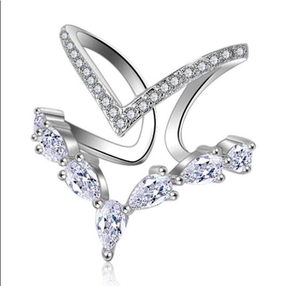 ☘️New Luxury Double Layer Diamond Ring